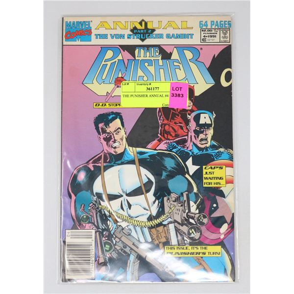 THE PUNISHER ANNUAL #4 1991