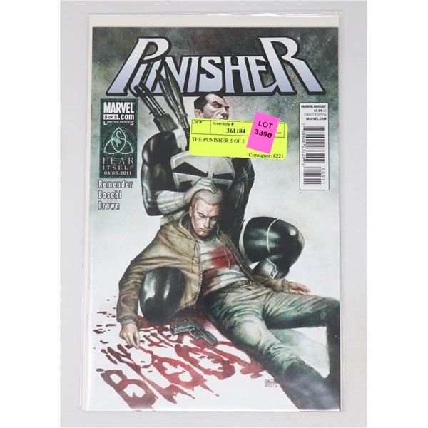 THE PUNISHER 5 OF 5