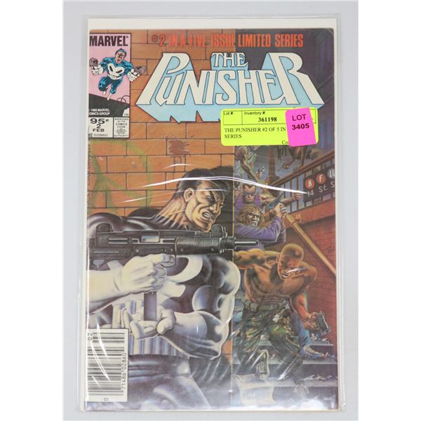 THE PUNISHER #2 OF 5 IN MINI SERIES