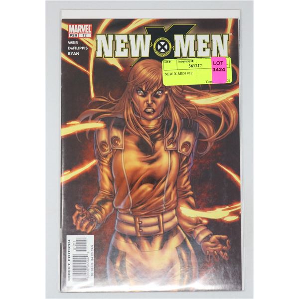 NEW X-MEN #12