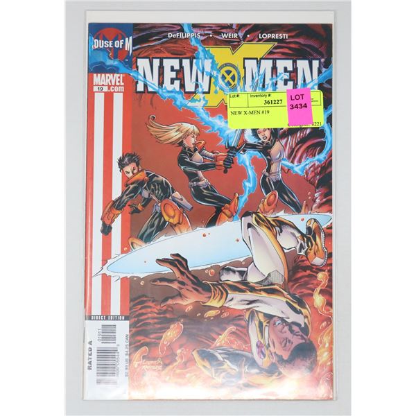 NEW X-MEN #19
