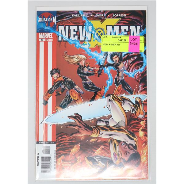 NEW X-MEN #19