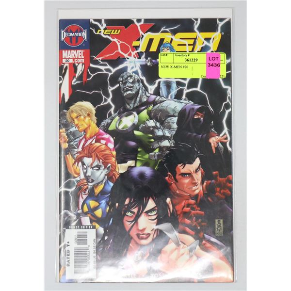 NEW X-MEN #20