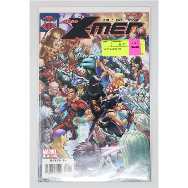 NEW X-MEN #22