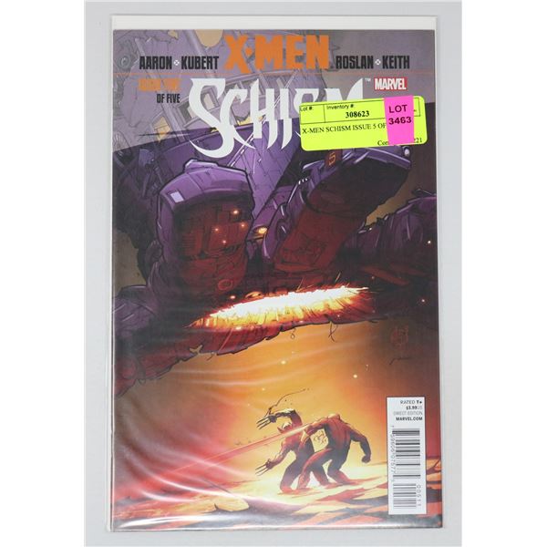 X-MEN SCHISM ISSUE 5 OF 5
