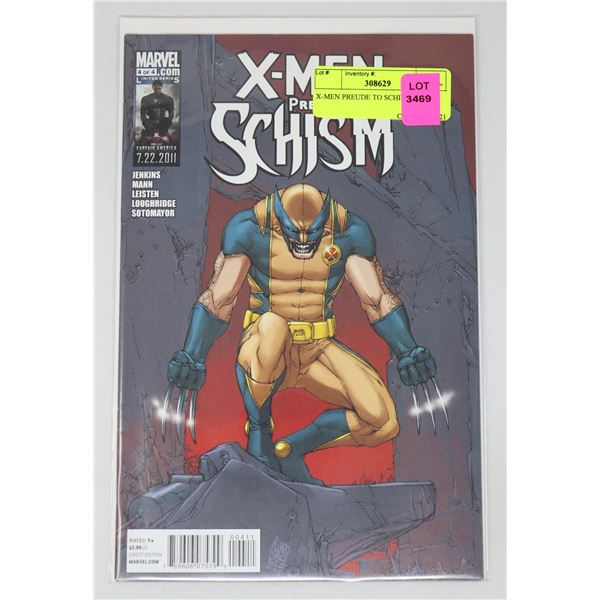 X-MEN PREUDE TO SCHISM 4 OF 4