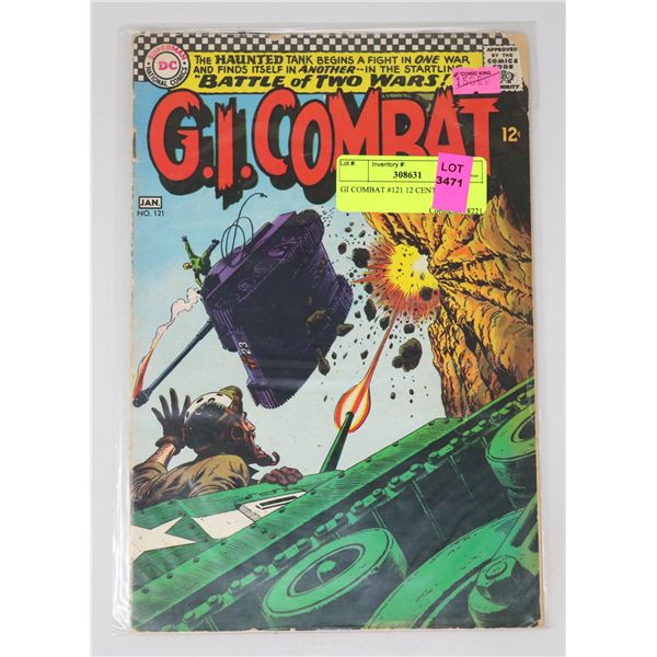 GI COMBAT #121 12 CENT ISSUE