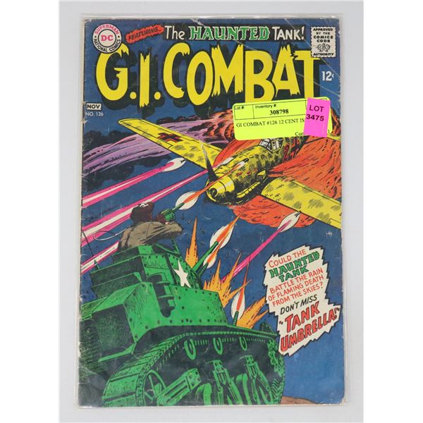 GI COMBAT #126 12 CENT ISSUE