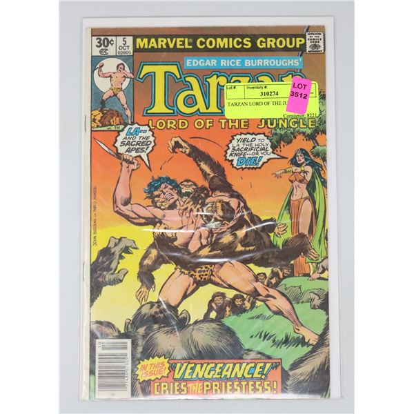 TARZAN LORD OF THE JUNGLE #5