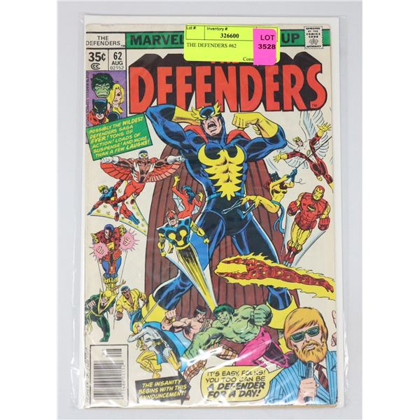 THE DEFENDERS #62