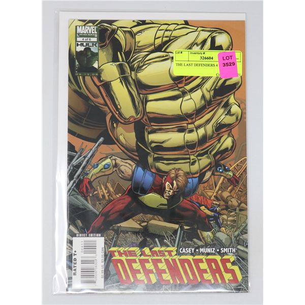 THE LAST DEFENDERS 4 OF 6