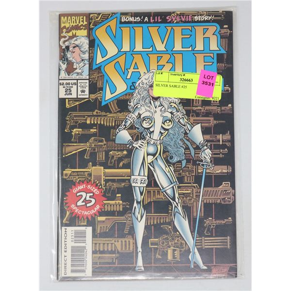 SILVER SABLE #25