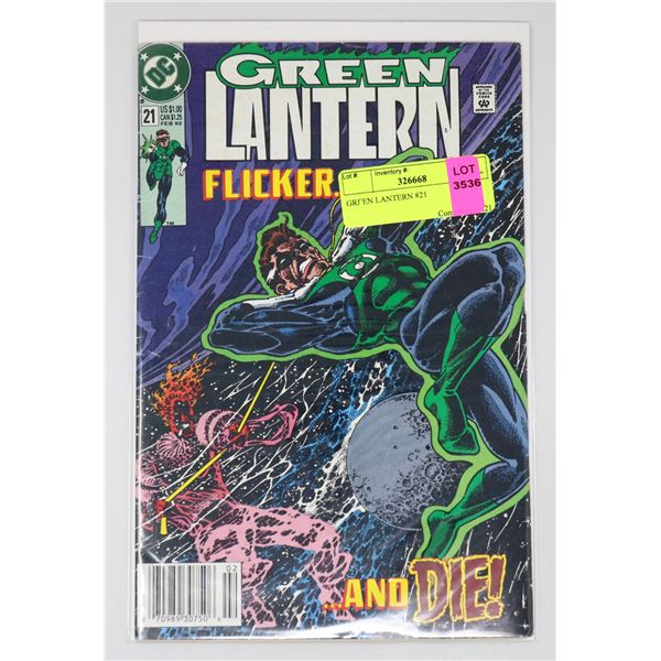 GREEN LANTERN #21