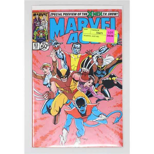 MARVEL AGE #63