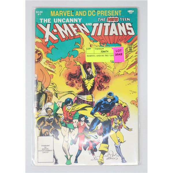 MARVEL AND DC PRESENT #1