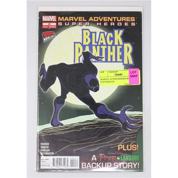 MARVEL SUPER HEROES BLACK PANTHER #20
