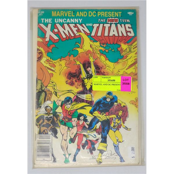 MARVEL AND DC PRESENT #1