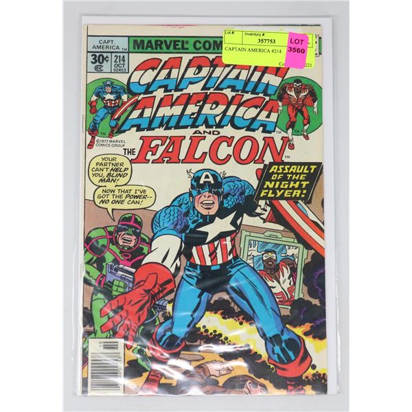 CAPTAIN AMERICA #214