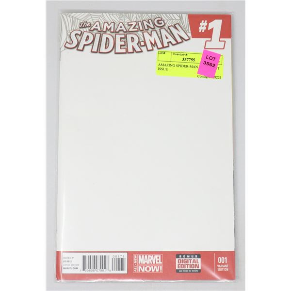 AMAZING SPIDER-MAN #1 VARIANT ISSUE