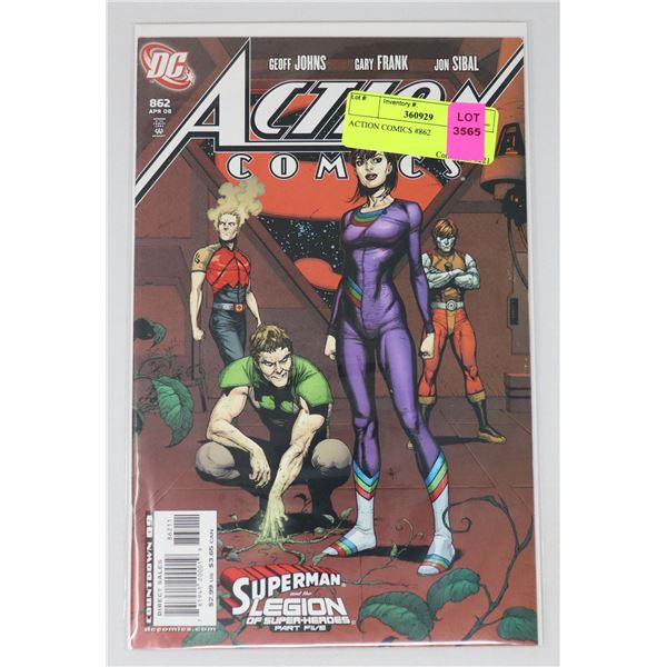 ACTION COMICS #862