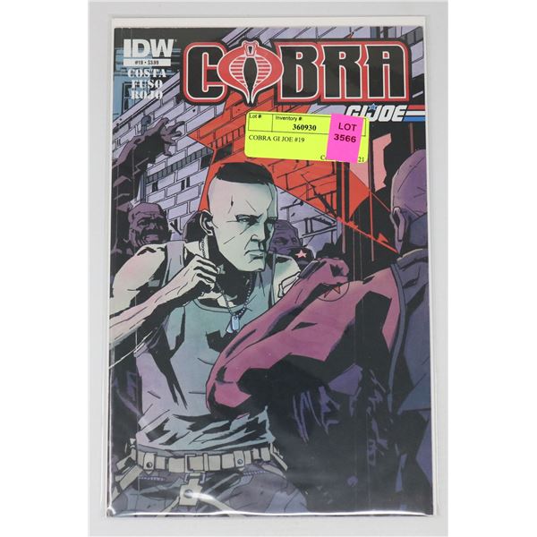 COBRA GI JOE #19