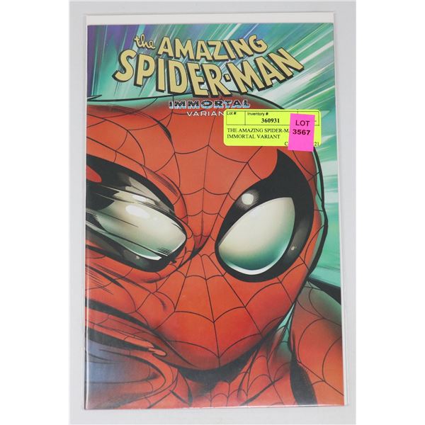 THE AMAZING SPIDER-MAN IMMORTAL VARIANT