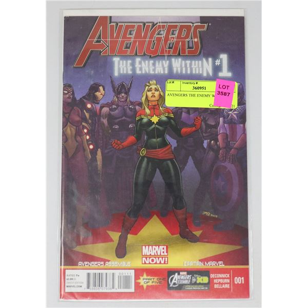 AVENGERS THE ENEMY WITHIN #1