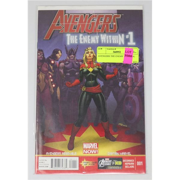 AVENGERS THE ENEMY WITHIN #1