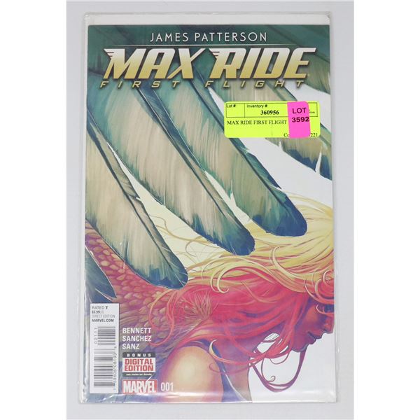 MAX RIDE FIRST FLIGHT