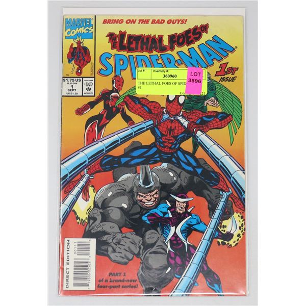 THE LETHAL FOES OF SPIDER-MAN #1