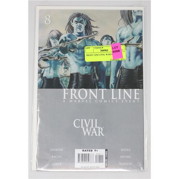 FRONT LINE CIVIL WAR #8