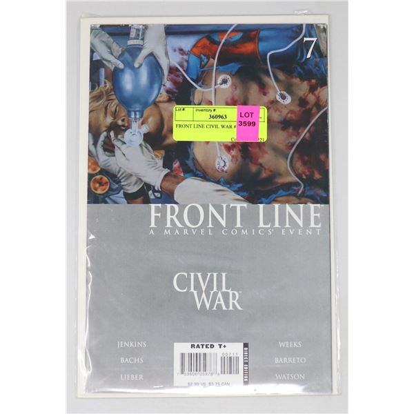 FRONT LINE CIVIL WAR #7