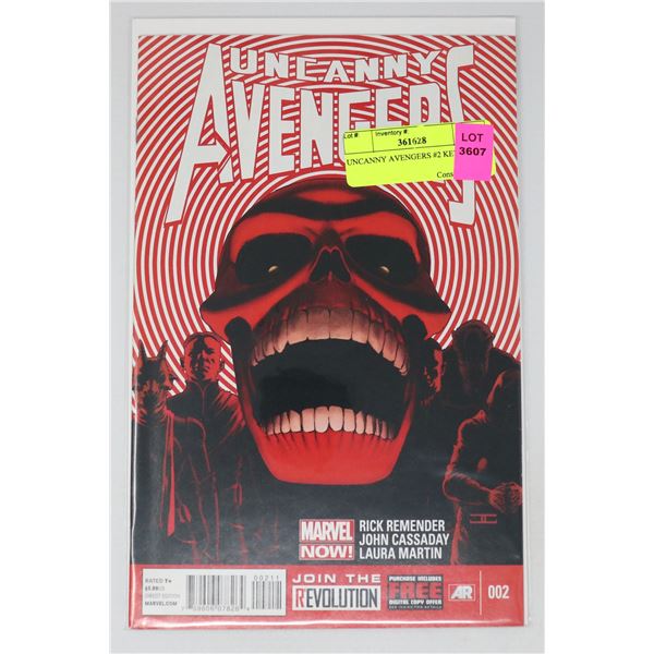 UNCANNY AVENGERS #2 KEY ISSUE