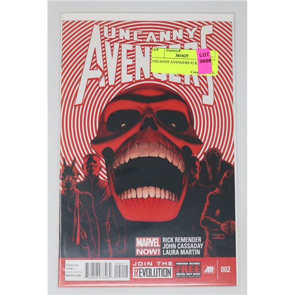 UNCANNY AVENGERS #2 KEY ISSUE