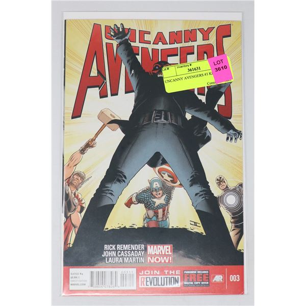 UNCANNY AVENGERS #3 KEY ISSUE