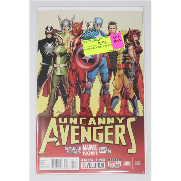 UNCANNY AVENGERS #5 KEY ISSUE