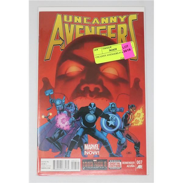 UNCANNY AVENGERS #7 KEY ISSUE