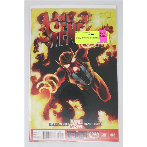 UNCANNY AVENGERS #8 KEY ISSUE