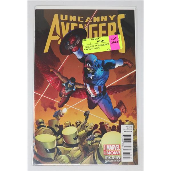 UNCANNY AVENGERS #18 KEY VARIANT ISSUE