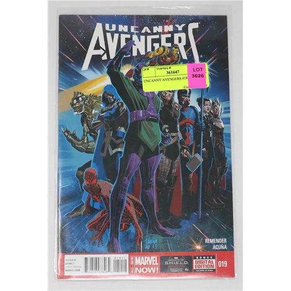 UNCANNY AVENGERS #19 KEY ISSUE