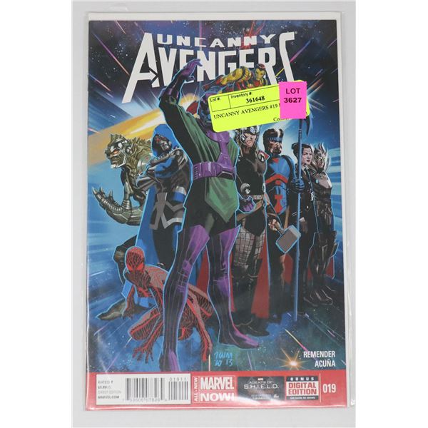 UNCANNY AVENGERS #19 KEY ISSUE