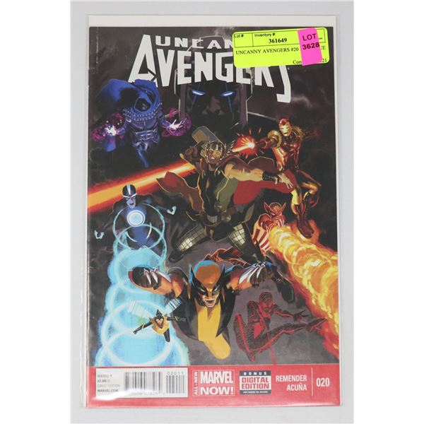 UNCANNY AVENGERS #20 KEY ISSUE