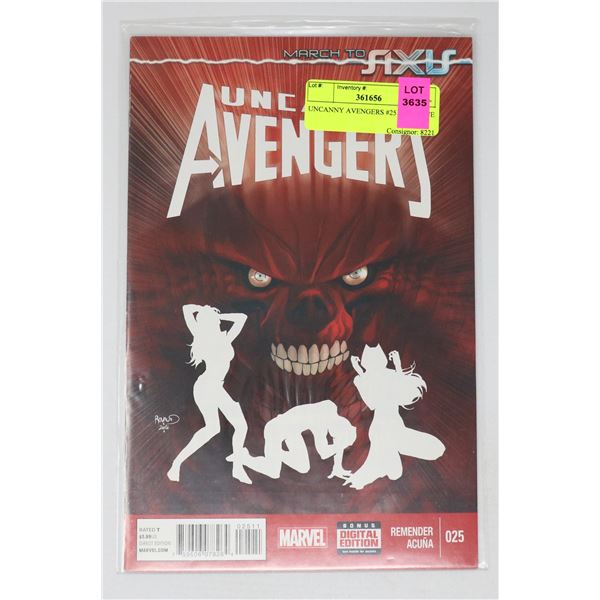 UNCANNY AVENGERS #25 KEY ISSUE