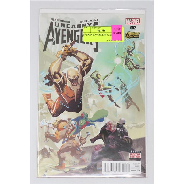 UNCANNY AVENGERS #2 KEY ISSUE