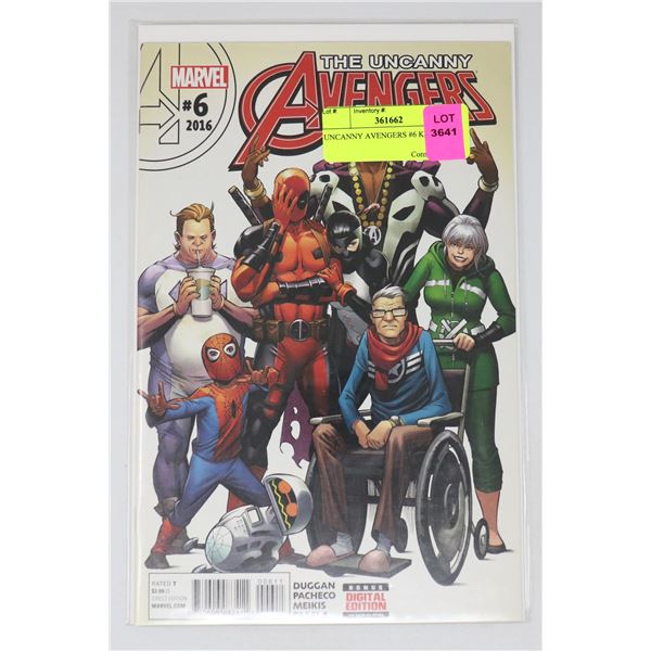 UNCANNY AVENGERS #6 KEY ISSUE