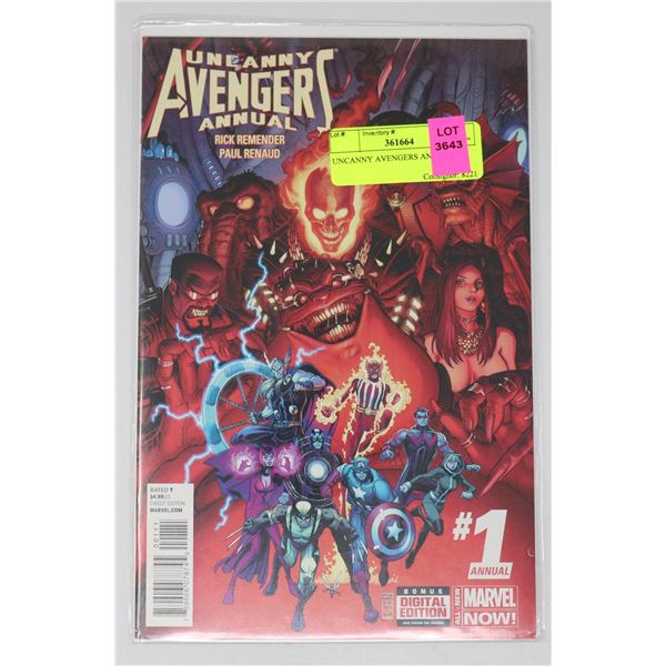 UNCANNY AVENGERS ANNUAL #1