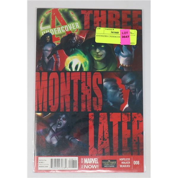 AVENGERS UNDERCOVER #8