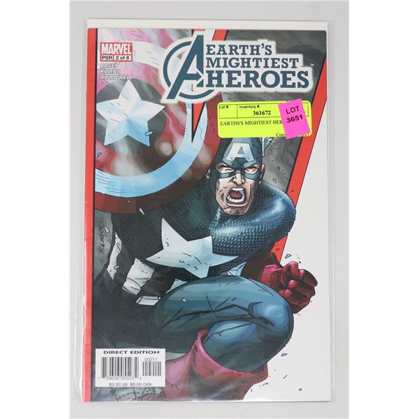 EARTHS'S MIGHTIEST HEROES 2 OF 8