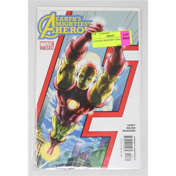EARTHS'S MIGHTIEST HEROES 3 OF 8