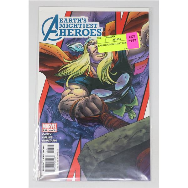 EARTHS'S MIGHTIEST HEROES 4 OF 8
